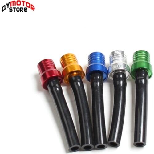 Universal CNC Aluminum Fuel Tank Air Vent Gas Cap oil Vent For Dirt Bike Pit Bike Motorcross CRF YZF RMZ KXF Free Shipping