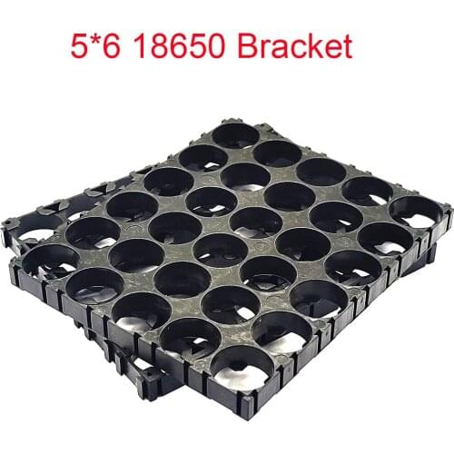 2 Pcs 5*6 /4*6/4*5 18650 Battery Holder Spacer Radiating Holder 18650 Battery Bracket Electric Car Bike Toy 18650 Bracket
