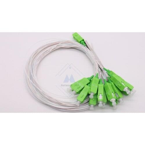Free shipping Fiber Optic Splitter 1X16 SC APC Single mode 0.9mm G657A1 PVC 1m FTTH 20PCS/Lot