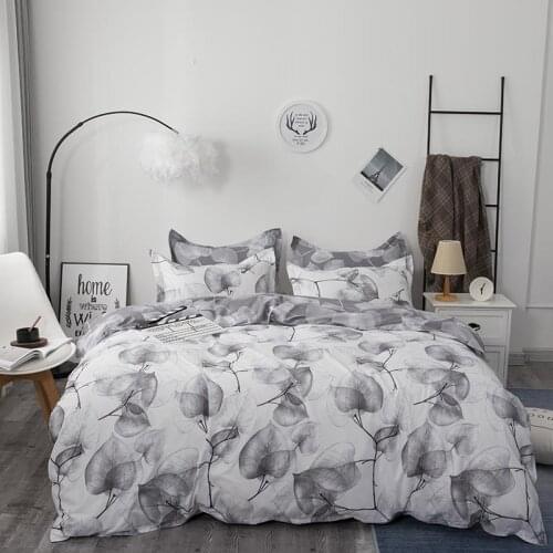 25Bedding Set 3pcs/2pcs Duvet Cover Pillowcase Pillow Sham Home Textile Adult King Queen Size No Sheet No Fillers
