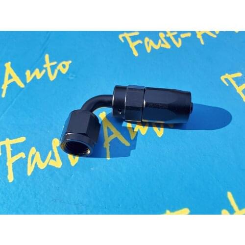 -4an an-4 an4 7/16"-20unf thread 90 degree Swivel Hose End fitting for 044 fuel pump kits
