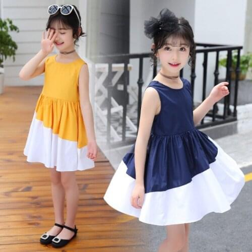 CHCDMP Minnie Baby Girls Dresses Cartoon Princess Costume Girl Dress with Hairpin Kids Clothes Summer Style Children Clothing