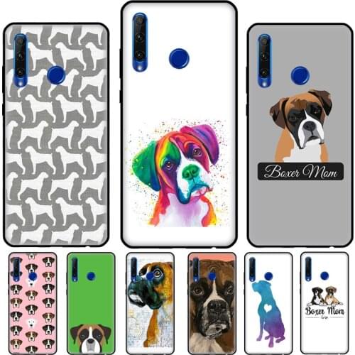 Boxer Dog For Huawei Honor 8X 9X 7X 7C 6A 8A 7S 8S 8 9 10 10X Lite 10i 7A 20 6C 4C Pro Case Cover