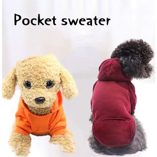 Pet Dog Clothes Dogs Clothing for Small Medium Dogs Puppy Outfit Pet Clothes for Large Dog Hoodies Chihuahua45 Four Legs Clothes