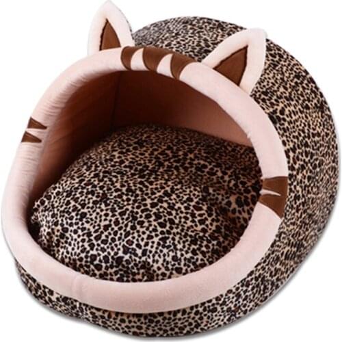 Pet dog bed house cat bed nest cushion pet bed for dog cat dog house sofa bed dog kennel cat bed house for small medium pet