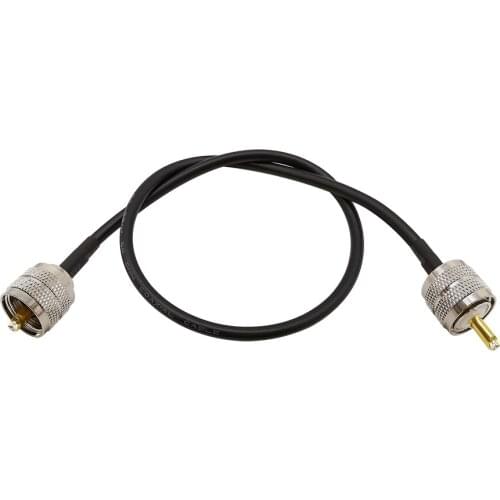 1Piece RG58 Cable UHF Male to UHF Male PL259 PL-259 Plug Connector RF Adapter Coaxial Coax Ham Radio Extension Cable