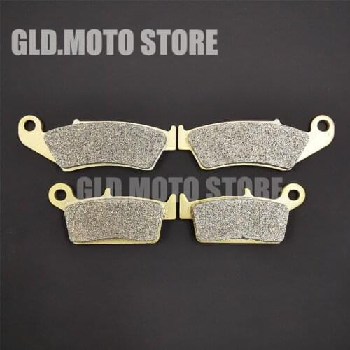 Motorcycle Front / Rear Brake Pads sets For Honda CR125/250/500 NX4 Falcon XR250/230/300/400/600/650 CRM250R CRF230L/M SL230