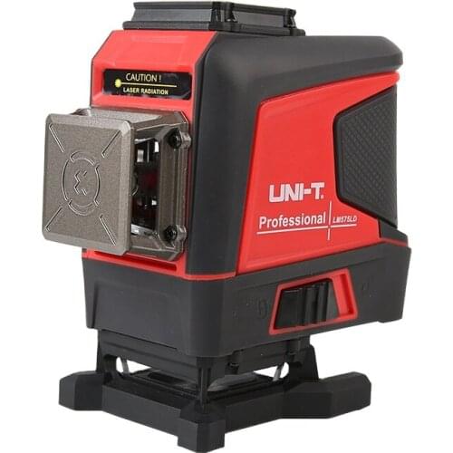 UNI-T LM576LD Laser Level 3D 12 lines Green Line Self Leveling Remote Control Horizontal Vertical Cross Green Beam Laser Leveler