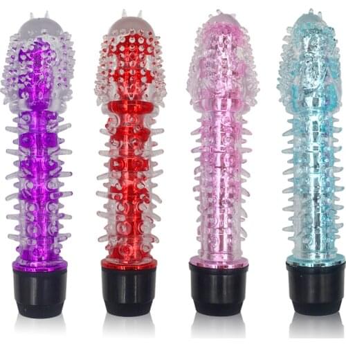 Adult Sex Product G-spot Vibrator Jelly Dildo Penis Vibrator Clitoris Stimulator Massager Sex Toys For Women Female Masturbator