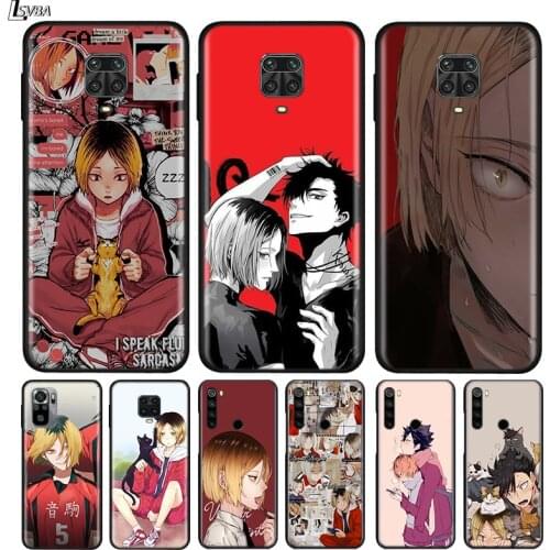 Silicone Cover Kozume Kenma Haikyuu Anime For Xiaomi Redmi Note 10 10S 9 9C 9S Pro Max 9T 8T 8 7 6 5 Pro 5A 4X 4 Phone Case
