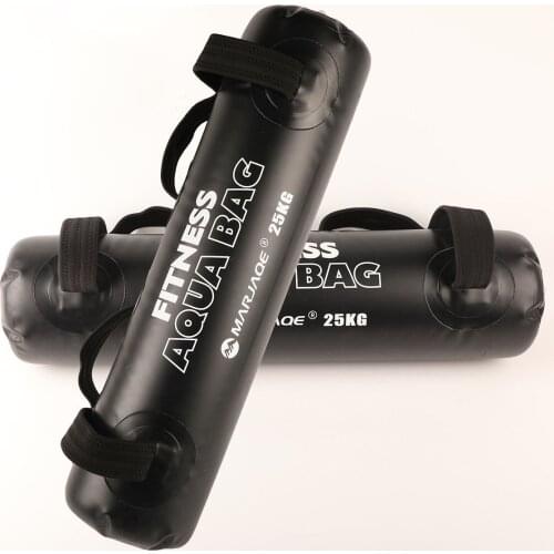 25kg Water Power Bag Weightlifting Bag Home Fitness Aqua Bags Weightlifting Body Building Gym Sports Cross-fit Portable Sandbag