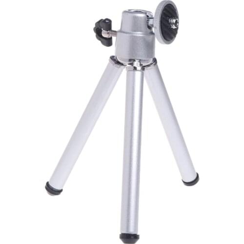 Super Mini Level Tripod for 1/4 Adapter Holder Metal Aluminum Tripod