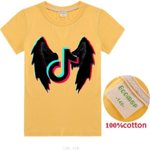 Tik Tok T-shirt Kids 3D Boys Clothes O-Neck Video Game Impostor Cartoon T shirt Short Sleeve Tees Streetwear Kawaii Summer Tops
