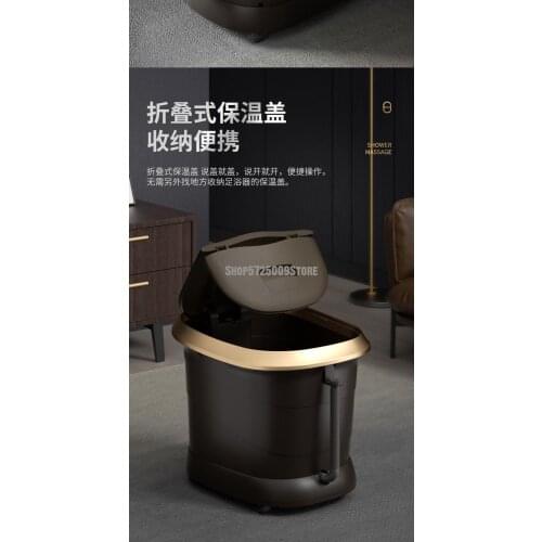 Foot Bath Full Automatic Massage Deep Bucket Foot Bath Electric Heating Massage Leg Artifact