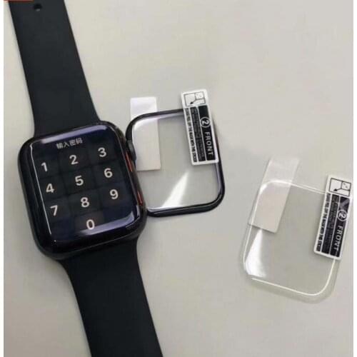 3D PET (No Glass Soft Full Edge Cover Protective Film For iwatch Apple Watch Series 2/3/4/5 38mm 42mm 40mm 44mm Screen Protector