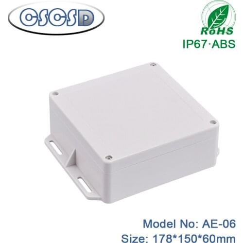 1pcs/lot 178*150*60mm IP67 terminal enclosure battery enclosure 50ah enclosure box plastic pcb solar panel junction box