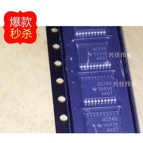 10PCS New original authentic spot HC240 74HC240 SN74HC240PWR TSSOP20