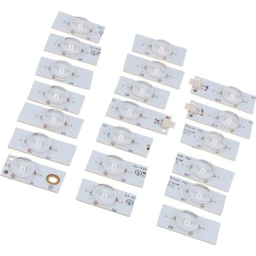 32-65'' LED TV Backlight Replacement SMD Lamp Beads 6V, 20Pcs