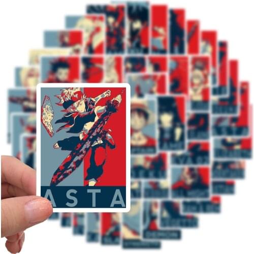 50 PCS Mixed Japanese Amine Poster Stickers for Car Styling Bike Motorcycle Phone Skateboard Laptop Travel Luggage JDM Decal