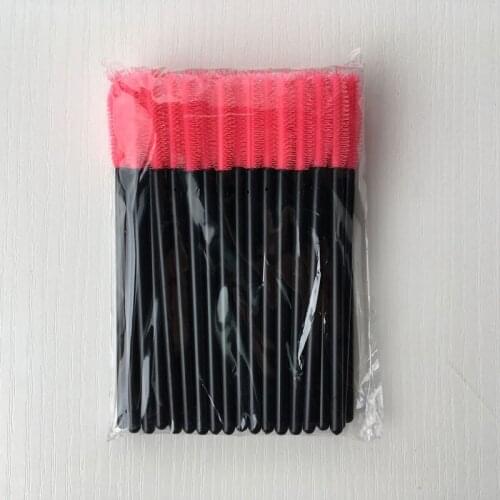 500pcs Silicone Disposable Mascara Wands Eyelashes Applicator Makeup Brush for Eyelash Extension Comb Brushes mascara brush