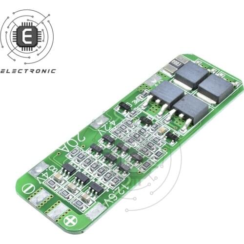 64x20x3.4mm 3S 20A Lithium Ion Lithium Battery 18650 Charger Protection Board 12.6V Battery Module Integrated Circuit