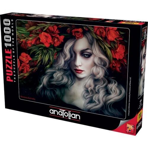 1000 Pieces Anatolian Puzzle Zarafet Saccharine For Adult&Kids Toy Educational Entertaintment Enjoy Fun Games Happy Woman