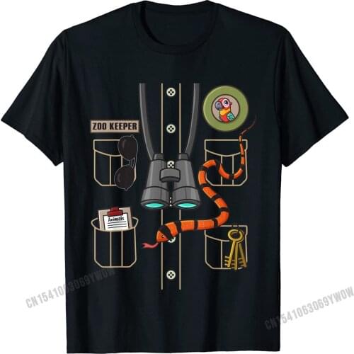 Zookeeper Halloween Boys Women T-Shirt Camisas Men Simple Style Tshirts Prevalent Tops Shirt Cotton Men Normal
