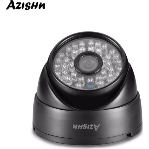 AZISHN Onvif 3MP 2304x1296 HD Resolution Outdoor/Indoor PoE IP Dome Camera 2.8mm Lens Wide Angle IP66 Weatherproof CCTV Camera