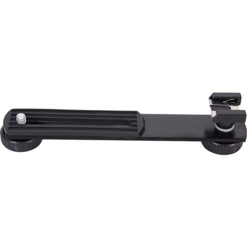 JETTING 1/4" Camera Hot Shoe Flash Bracket For DSLR SLR DC Camera Video DV Camcorder Flash Digital Mount Tripod 1pcs