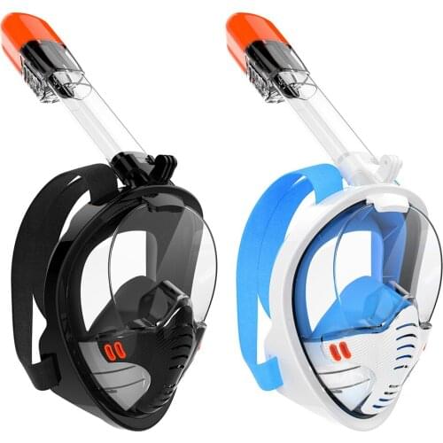 Underwater Scuba Diving Mask Full Face Anti Fog Swimming Respiratory Mask Waterproof Swimming Equipment Outdoor Accessories