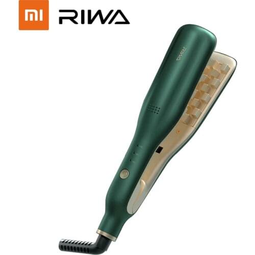 Xiaomi RIWA Corn Hair Curler Perm Fluffy Clip Large Volume Styler Dual-use Splint Hair Crimper Crimping Hair Iron Flat Iron