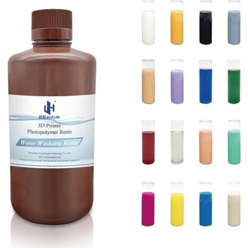 Jamghe Water Washable No Ipa Resin 3D Printer Flexible For ANYCUBIC Ender 3X 3D Printer Resin Bio Caneta 3D Large Resin 3DPriter