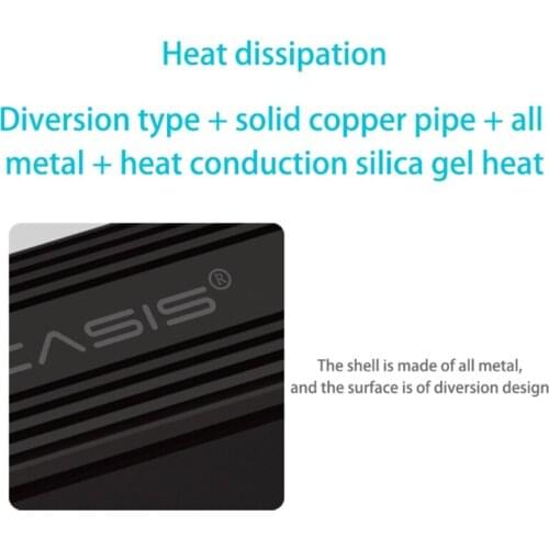 M.2 SSD Heat Sink M2 NVME 2280 Solid State Drive Cooler SSD Radiator 3 Solid Copper Tubes Cooling Pad for Desktop PC