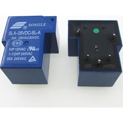 HOT NEW 5V relay SLA-05VDC-SL-A SLA-5VDC-SL-A SLA05VDCSLA T90 05VDC 05V DC05V 30A 250VAC SONGLE DIP5 dip4