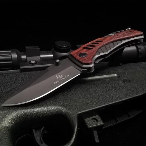 16CM (6.3') 58HRC Folding Knife Pipe Cutter Pocket Knives Tradtional 8Cr15MoV Steel Tactical Outdoor Camping Survival Knives EDC