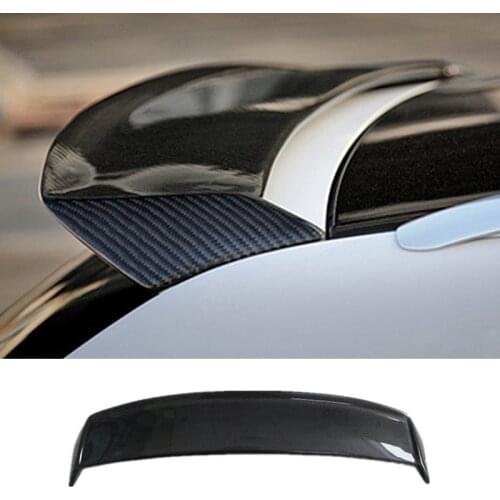 Carbon Fiber Roof Spoiler FRP Rear Trunk Wing Car Modification Accessories For Audi A3 Hatchback 2014 - 2016