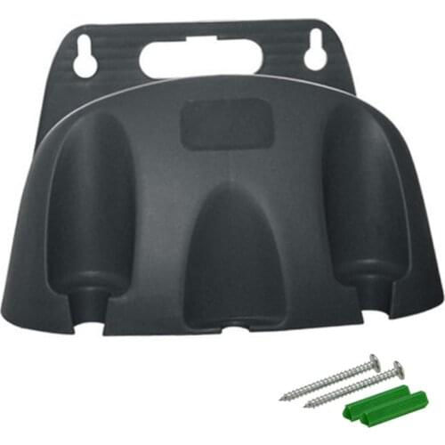Green Garden Hose Holder Wall Mount Durble Hanger Plastic Hook For Expandable Water Hose