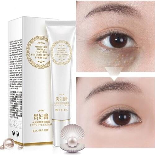 Pearl Moisturizing Womens Eye Cream Anti-aging Collagen Skin Care and Anti-puffiness and Eye Bags Health and Beauty