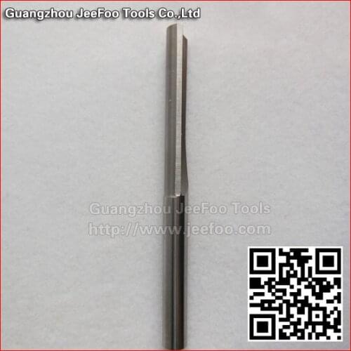 6*40 Tungsten Carbide one Flutes Straight Milling Cutter CNC Tools For MDF, Particleboard, Plywood, PVC, Acrylic