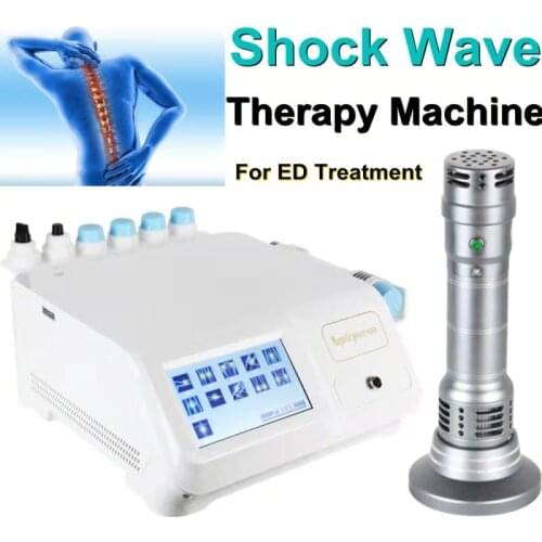 Shockwave Therapy Machine Muscle Relaxation Touch Screen Effective Treatment of Shoulder and Neck Pain 2021 New 100-240V