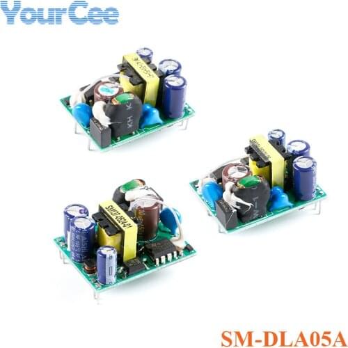 DLA05A 5W 2 Channal Isolated Power Supply 220V to 5V/5V 5V/12V 5V/24V Dual Output Power Supply Multiple Power Supply Board