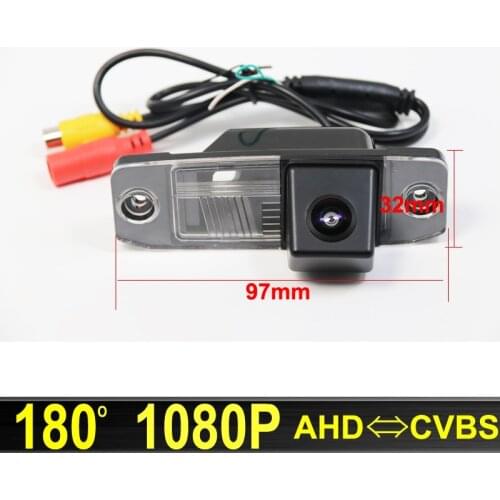 180° 1080P HD AHD Car Rear View Reverse Camera For Hyundai Elantra Sonata Accent Tucson Kia Sorento Sportage Carens Ceed Opirus