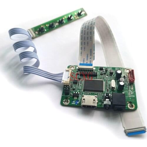 Matrix controller board drive Fit LP140WF4-SPA1 LP140WFA-SPD1/SPF1/SPM1 1920*1080 30Pin eDP HDMI-compatible LED PC Panel KIT DIY