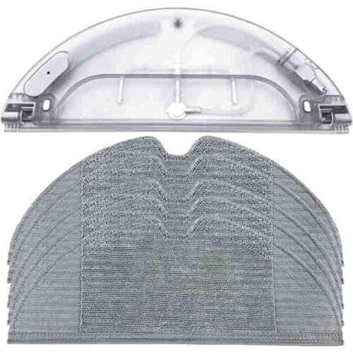 EAS-Robot Vacuum Cleaner Part Kit Cloths Mop Water Tank For Mijia 1C Replacement Robot Vacuum Cleaner Accessories Mop Tank