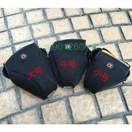Neoprene Camera Liner Case Cover Pouch Package Protector for sony A7RII ILCE-7S 7M2 A68 A99 A7R3 A7R2 A6500 A6300 A6000 A5100