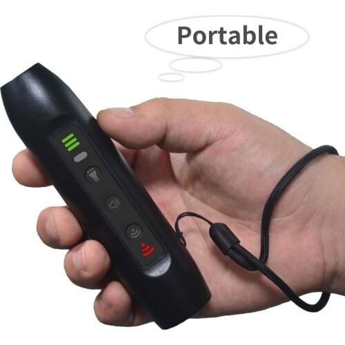 Pet Dog Repeller Anti Barking 3 in 1 Anti Barking Stop Bark Big LED Ultrasonic Control Trainer Newest Upgrade with LED Indicator