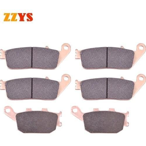 Motorcycle Front Rear Brake Pads For HONDA CB600 CB600F Hornet CBF600 CBF 600 1000 CB750 Seven Fifty CB 600 750 CBF1000 CBF1000F
