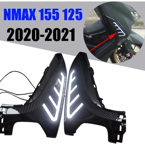 Motorcycle Front Side Cover Guard Baffle Decorative Cover Cap For Yamaha Nmax155 NMAX125 N-MAX 155 NMAX 155 NMAX 125 2020 2021