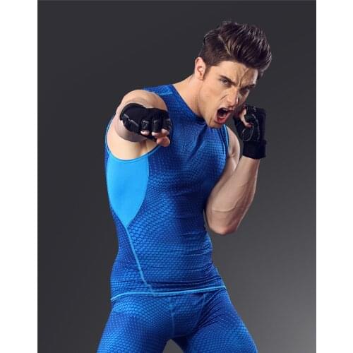 Professional Breathable Polyester Gym Sleeveless Shirts Running Tank Tops Mens Fitness Shirt Mens Singlet Sport Jogging Vest