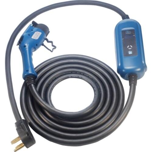 Adjustable 16A 32A 40A 10KW Portable EV Charging Cable